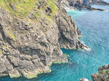 Deniz kıyısının manzarası