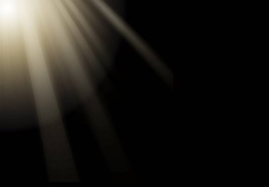 Parlak güneş ışınları ve ışıldayan ışınlar şeffaf bir arkaplanda izole edilmiş. Photoshop bileşikleri, sinematik ışıklandırma efektleri ve doğal ışık veya güneş ışığı gerektiren grafik tasarım projeleri için idealdir..