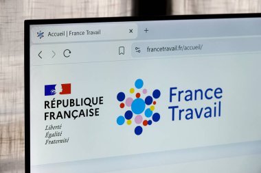 France Travail web sitesi sayfası