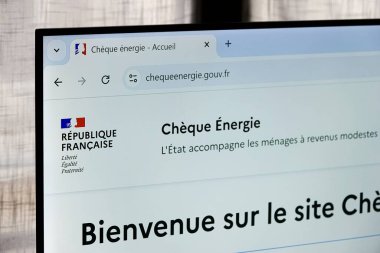 Web sitesi sayfası çeki. Gouv.fr