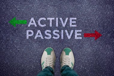 Etkin ya da Pasif Yön Verimlilik ve Davranış Karar Sembolü