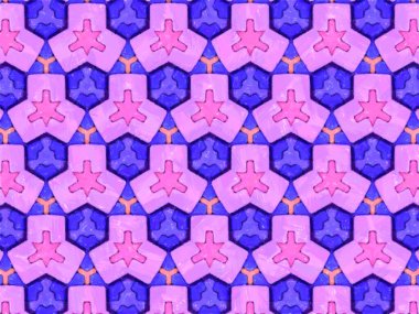 Geometrik şekil çizimi soyut arkaplan 