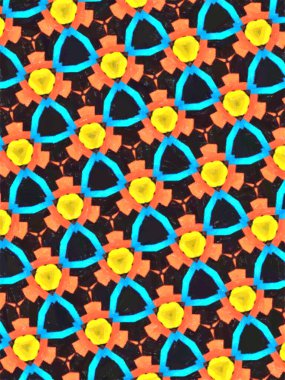 Geometrik şekil çizimi soyut arkaplan 