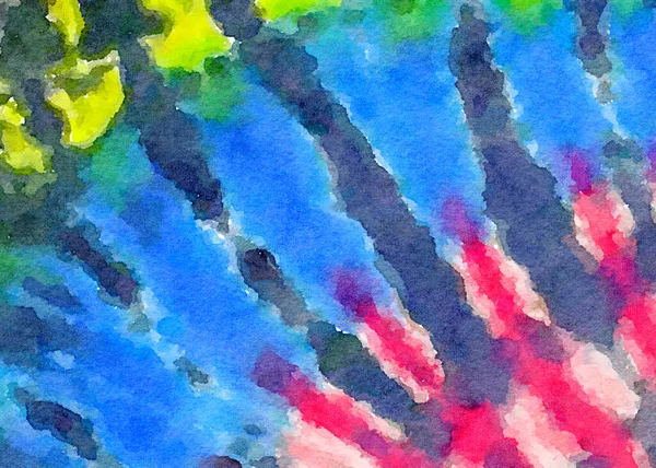 Mooi Tie Dye Patroon Met Aquarel Textuur Illustratie Abstracte Achtergrond — Stockfoto