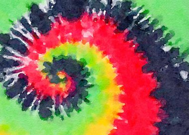 suluboya desenli güzel kravat boyası deseni soyut arkaplan çizimi