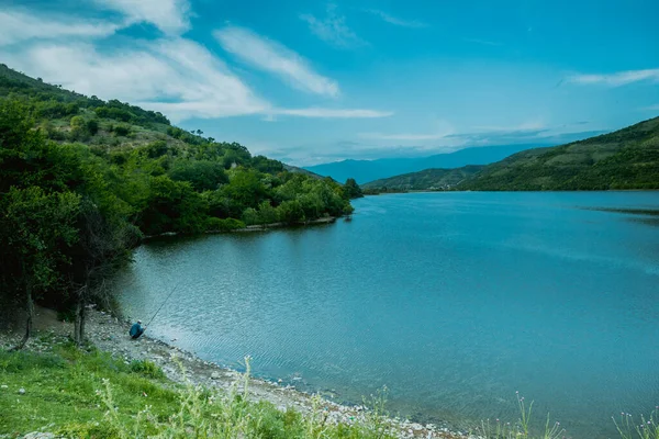 Ismailli Gara Maryam Lago Azerbaigian All Aperto All Inizio Dell — Foto Stock