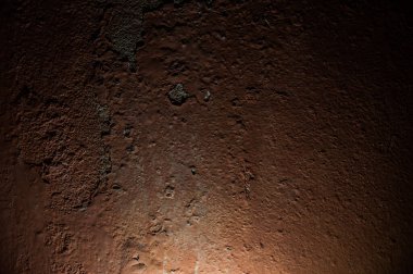 Koyu kahverengi taş eski beton duvar arka plan dokusu grunge ve kahverengi yüzey boşluk