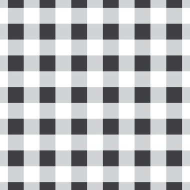 Beyaz arkaplanda izole edilmiş ekoseli ekoseli vektörsüz desen