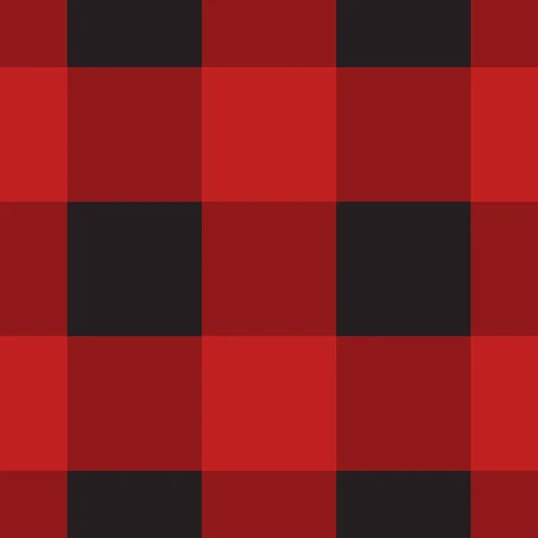 Modèle Vectoriel Sans Couture Écossais Tartan Carreaux Noir Isolé Sur — Image vectorielle