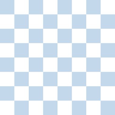 Beyaz arkaplanda izole edilmiş satranç tahtası işaretli dokunun vektörsüz deseni