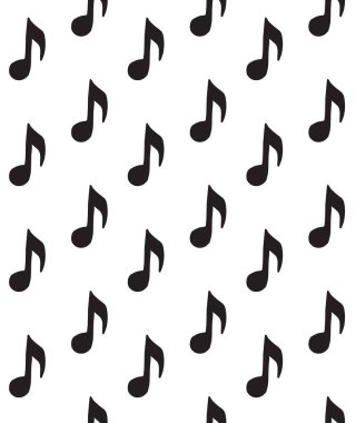 El çiziminin vektörsüz deseni beyaz arkaplanda izole edilmiş çizim notaları