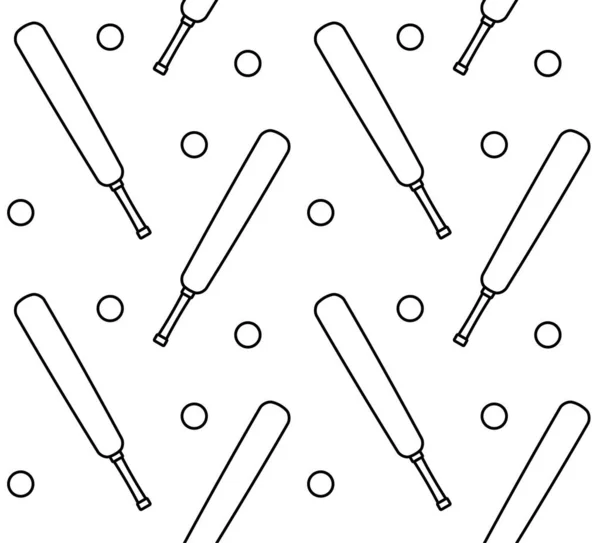 Motif Sans Couture Traits Abstraits Pinceau Simple Encre Illustration Vectorielle — Image vectorielle