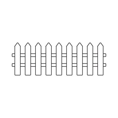 Beyaz arkaplanda izole edilmiş vektör yassı ilçe çit simgesi