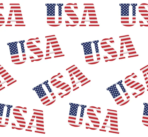 Usa Vektor Illustration Bakgrund — Stock vektor