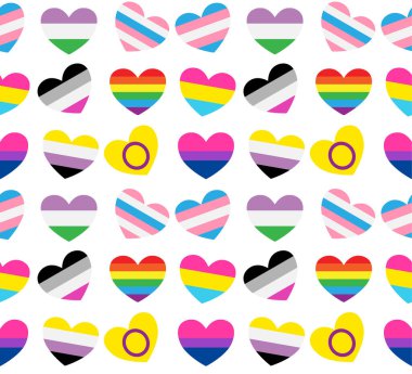 lgbt topluluğunun konsept vektör çizimi 