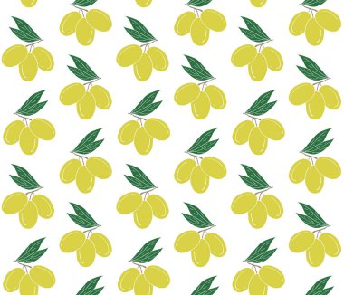 Yeşil zeytinlerin pürüzsüz deseni