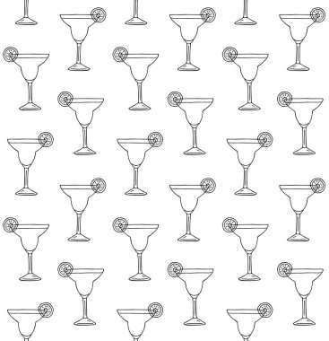 Margarita kokteylinin kusursuz şekli.