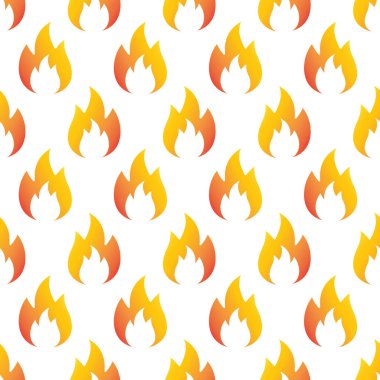 Ateş Alevi vektör simgesi