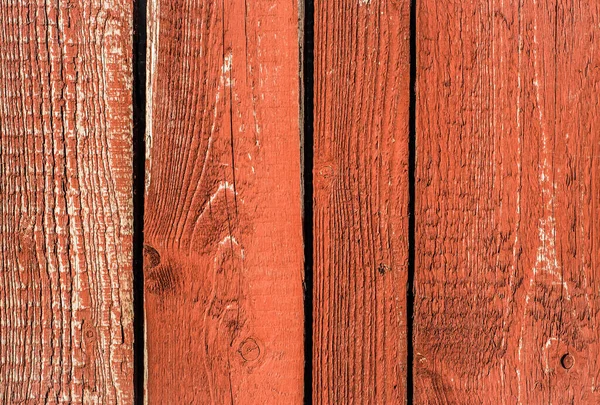 木の質感の背景 赤い色の古い木製の板のテクスチャ — ストック写真