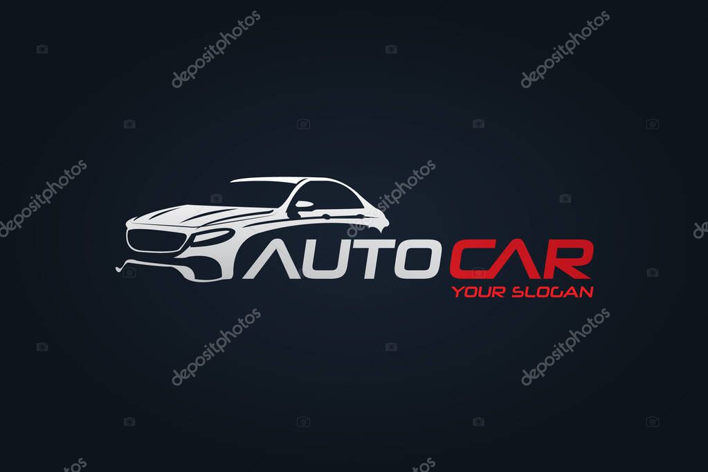 Car Garage Premium Concept Logo Design
