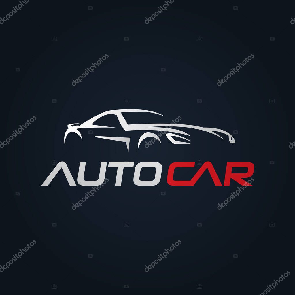 Car Garage Premium Concept Logo Design
