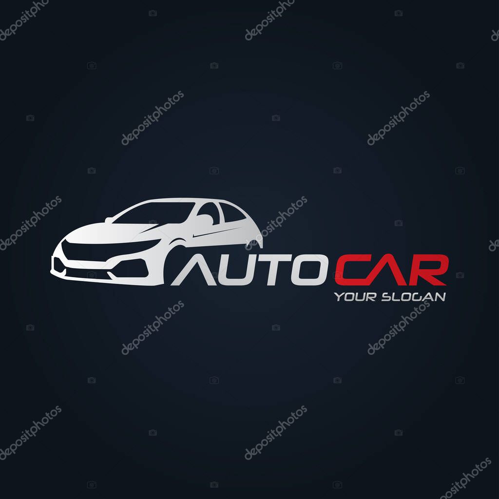 Car Garage Premium Concept Logo Design