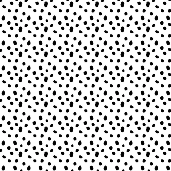 Vector black dot pattern auf weißem Hintergrund — Stockvektor