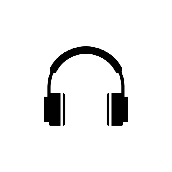 Headphones Icon Vector Illustration Headphones Symbol — Stock Vector