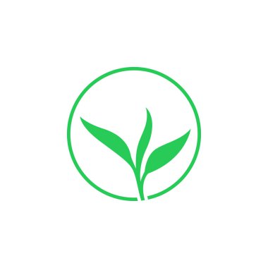 Çay düz vektör çizimini terk eder