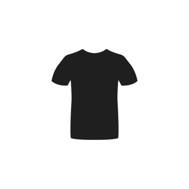 Boş t-shirt vektör şablonu tasarımı