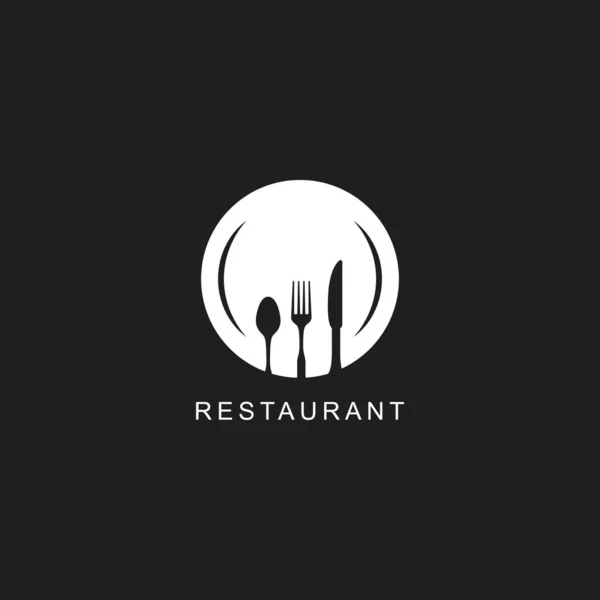 Diseño Del Vector Del Logotipo Del Restaurante Símbolo Culinario Gráficos Vectoriales