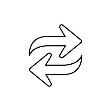 satır simge vektör çizim yenileme