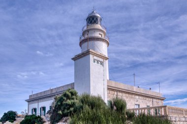 Mallorca 'daki Kaptan de Formentor deniz feneri.