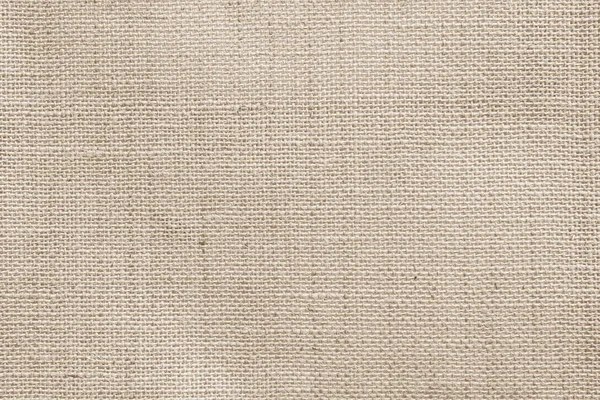 黄麻麻布帆布编织纹理图案背景浅米色乳白色空白空白 — 图库照片