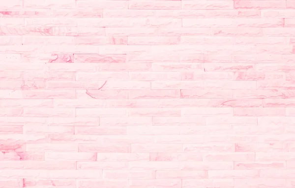 Esvaziar Cor Rosa Tijolo Parede Textura Fundo Quarto Adorável Pedra — Fotografia de Stock