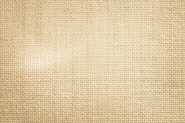 Jute Hessian Säckväv Duk Vävd Konsistens Mönster Bakgrund Ljus Beige — Stockfoto