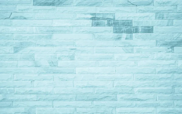 Pastel Blue White Brick Wall Texture Background Brickwork Painted Blue — Stock Photo, Image