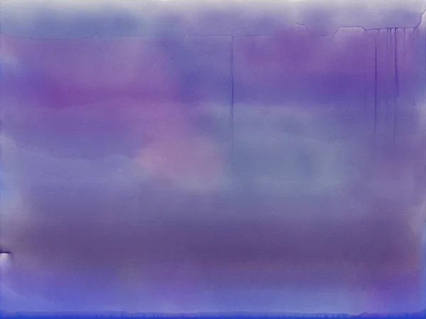 テクスチャ-水彩画の深紅の紫のストローク — ストック写真