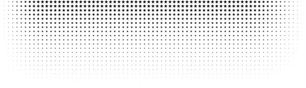 Meio-tom em estilo abstrato. Textura vetorial de banner retro geométrico. Impressão moderna. Fundo branco e preto. Efeito de luz. — Vetor de Stock