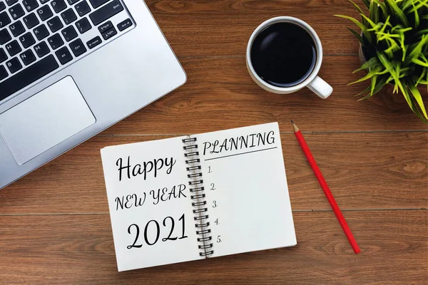 2021 Mutlu Yıllar Yeni Yıl Hedef Listesi — Stok fotoğraf