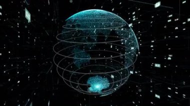 Küresel veri bilimi teknolojisi ve bilgisayar programlama soyut