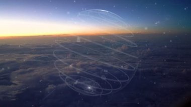 Gökyüzündeki bulutlar üzerinde bağlantı modernizasyonu ağı