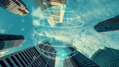 Akıllı şehirde küresel bağlantı ve internet ağı modernizasyonu