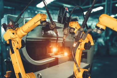 Akıllı endüstri robot silahları dijital fabrika üretim teknolojisi için