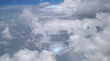 Gökyüzündeki bulutlar üzerinde bağlantı modernizasyonu ağı