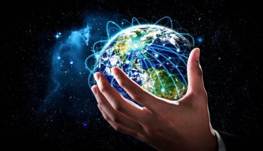 Dünyayı yenilikçi algı bağlantısıyla kaplayan küresel ağ bağlantısı