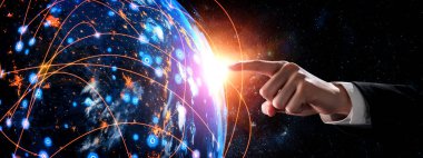 Dünyayı yenilikçi algı bağlantısıyla kaplayan küresel ağ bağlantısı