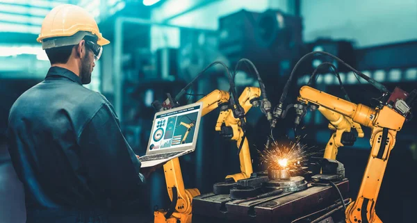 Akıllı endüstri robot silahları dijital fabrika üretim teknolojisi için