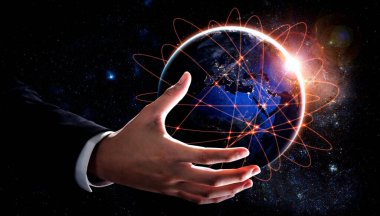 Dünyayı yenilikçi algı bağlantısıyla kaplayan küresel ağ bağlantısı