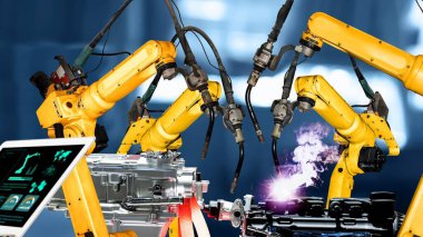 Akıllı endüstri robotu yenilikçi fabrika teknolojisi için modernizasyonu silahlandırdı